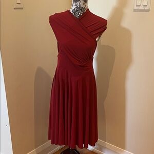 Elegant Red Women's Dress